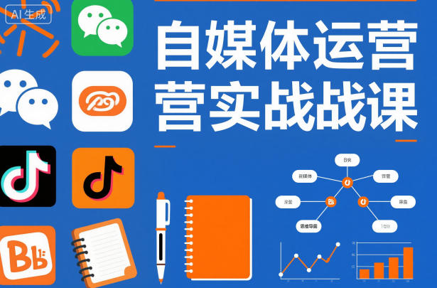 自媒体运营实战课,掌握一套系统的自媒体运营底层方法论,成为优秀的内容创作者-邪修侠