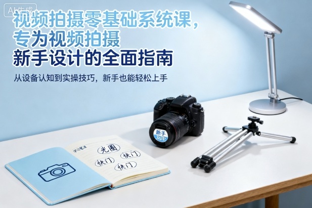 视频拍摄零基础系统课,专为视频拍摄新手设计的全面指南-邪修侠