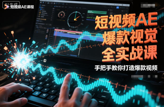 短视频AE爆款视觉全实战课,手把手教你打造爆款视频-邪修侠