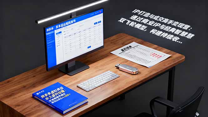 IP打造与成交高手变现营:通过商业IP+经典智慧双飞轮模型 构建持续收钱系统-邪修侠