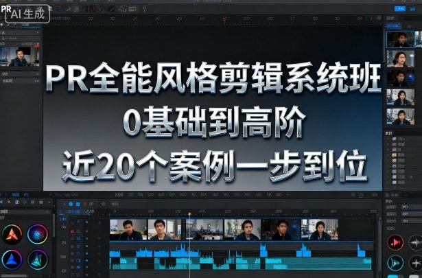 PR全能风格剪辑系统班,0基础到高阶,近20个案例一步到位-邪修侠