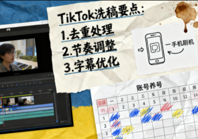 TikTok洗稿剪辑全流程课-邪修侠