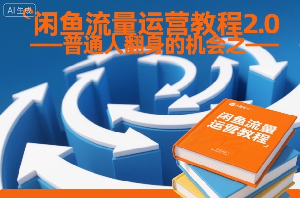 闲鱼流量运营教程2.0——普通人翻身的机会之一-邪修侠