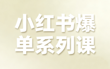 尼采老师·小红书爆单系列课-邪修侠