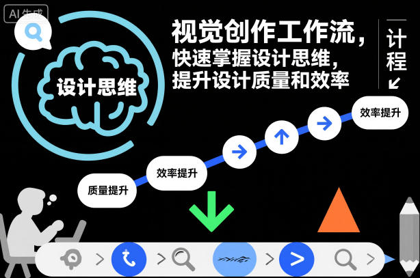 视觉创作工作流,快速掌握设计思维,提升设计质量和效率-邪修侠