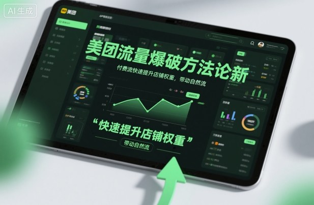 美团流量爆破方法论,付费流快速提升店铺权重,带动自然流-邪修侠