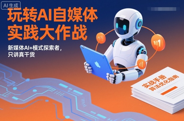 玩转AI自媒体实践大作战,新媒体AI+模式探索者,只讲真干货-邪修侠