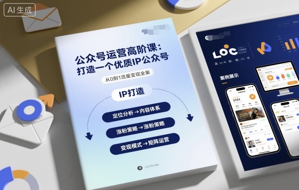 公众号运营高阶课,打造一个优质IP公众号-邪修侠