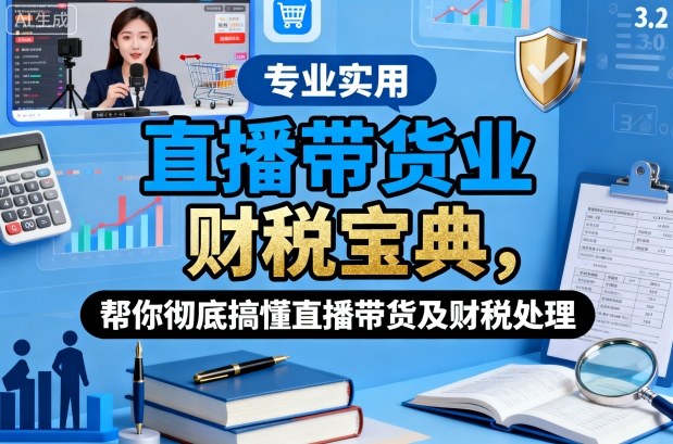 直播带货业财税宝典,帮你彻底搞懂直播带货及财税处理-邪修侠