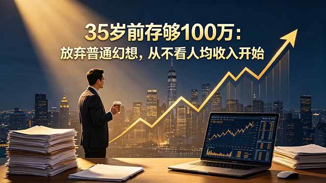 (18689期)35岁前存够100万:放弃普通幻想,从不看人均收入开始 (18689期)35岁前存够100万:放弃普通幻想,从不看人均收入开始