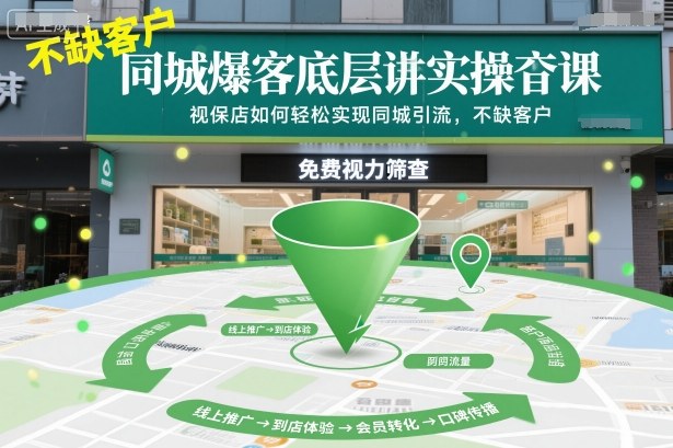 同城爆客底层实操课,视保店如何轻松实现同城引流,不缺客户!-邪修侠