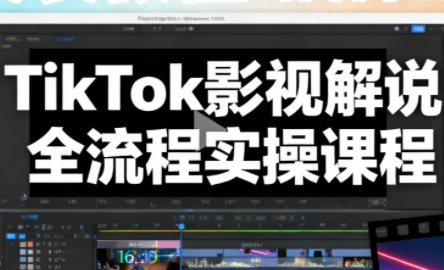 凌帧·TikTok影视解说全流程实操-邪修侠