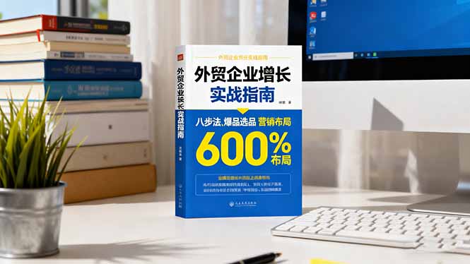 外贸企业增长实战指南,八步法、爆品选品、营销布局,业绩增长300%-邪修侠