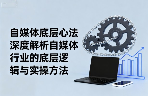 自媒体底层心法，深度解析自媒体行业的底层逻辑与实操方法-邪修侠