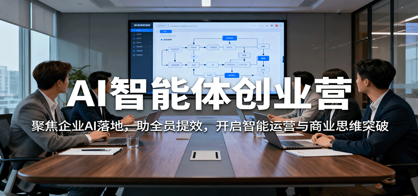 AI智能体创业营:聚焦企业AI落地,助全员提效,开启智能运营与商业思维突破-邪修侠