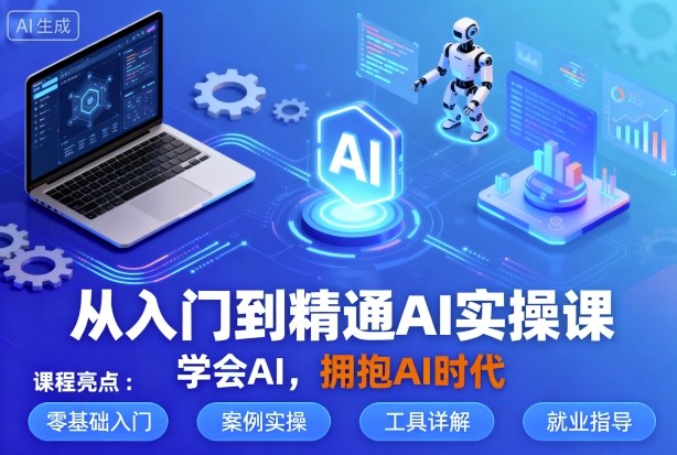 从入门到精通AI实操课，学会AI，拥抱AI时代-邪修侠