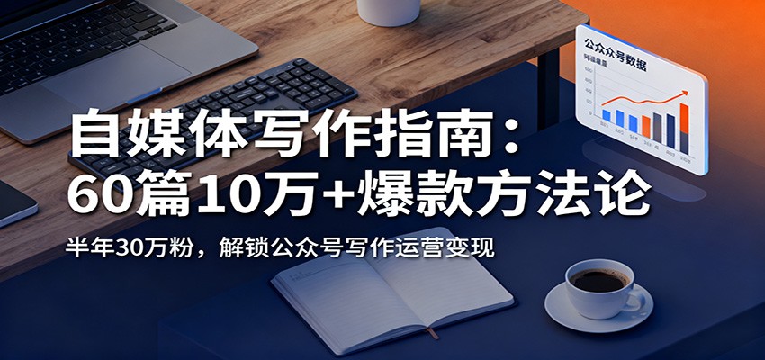 自媒体写作指南：60篇10万+爆款方法论，半年30万粉，解锁公众号写作运营变现-邪修侠
