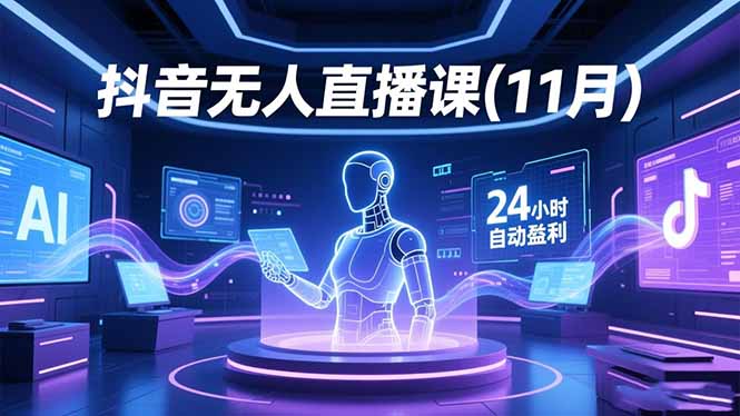 抖音无人直播课(11月-邪修侠