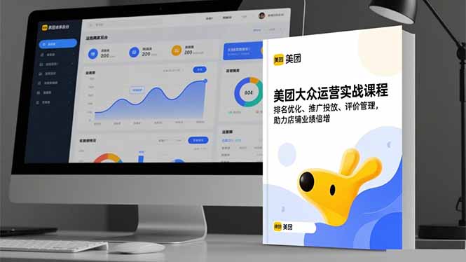 美团大众运营实战课程,排名优化、推广投放、评价管理,助力店铺业绩倍增-邪修侠