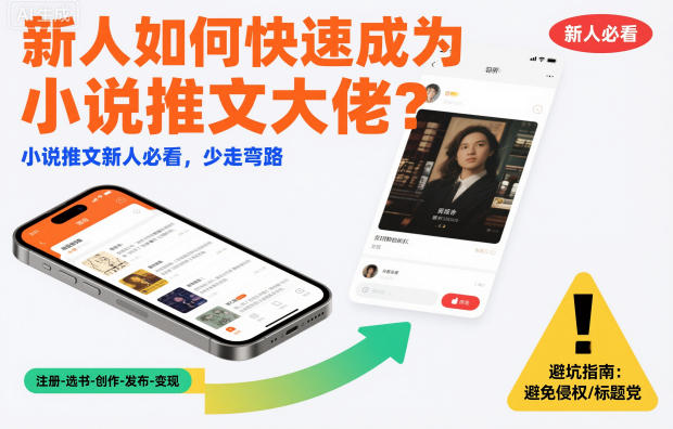 新人如何快速成为小说推文大佬?小说推文新人必看,少走弯路-邪修侠